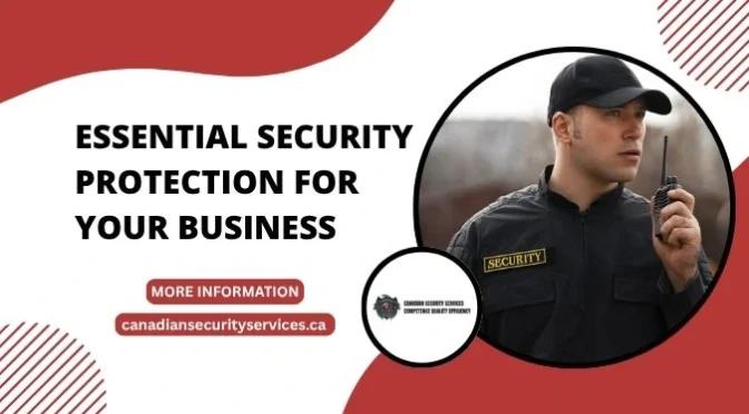 Investing in security guard services for business security, asset protection, employee safety, and professional security solutions.